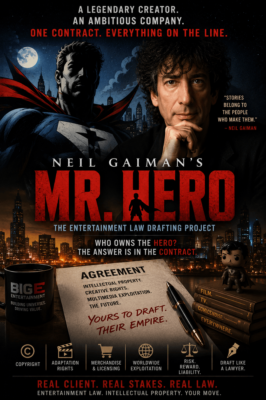 NEIL GAIMAN'S MR. HERO PROJECT