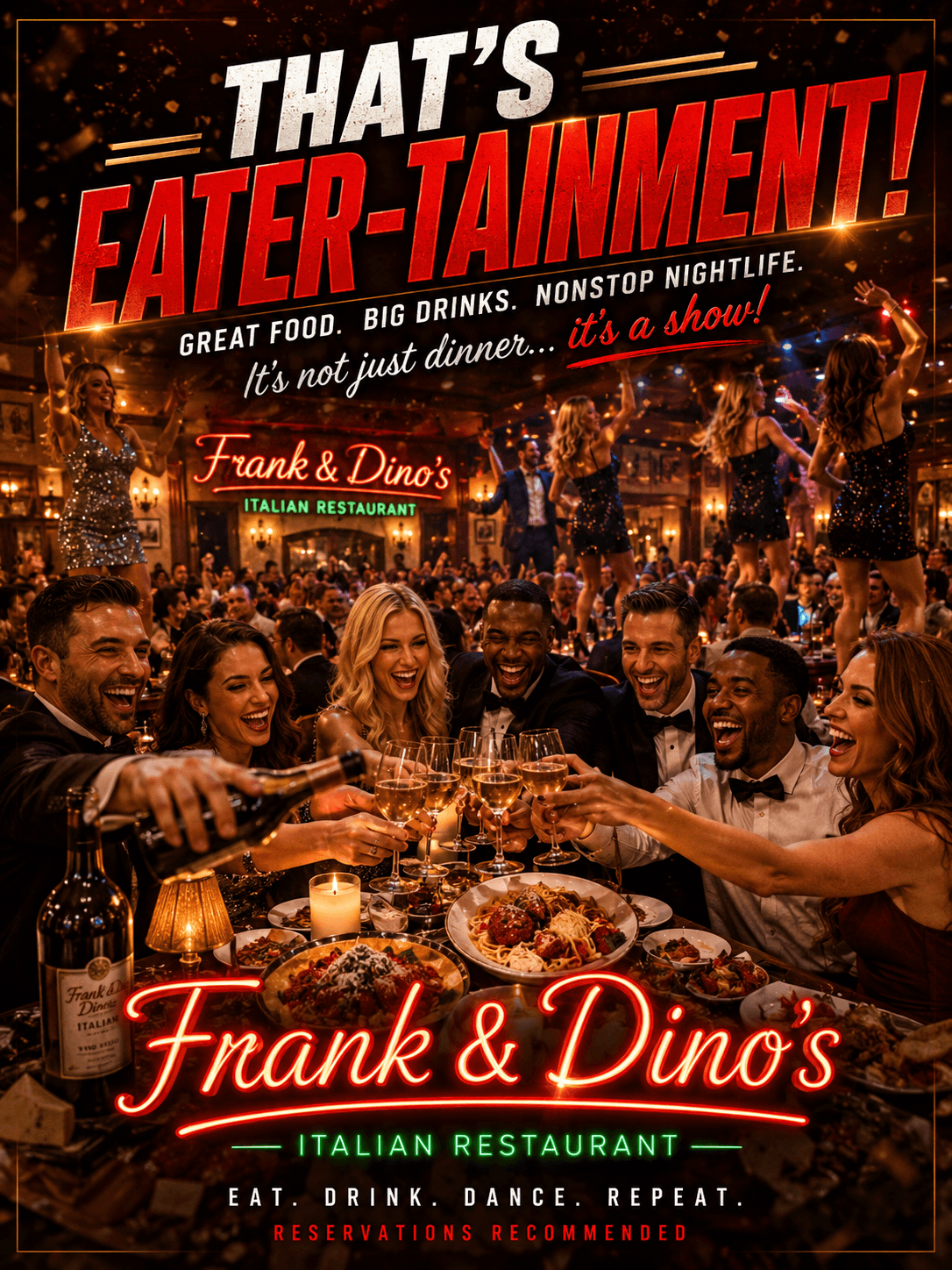 THAT'S EATER-TAINMENT: FRANK & DINO's ITALIAN RESTAURANT